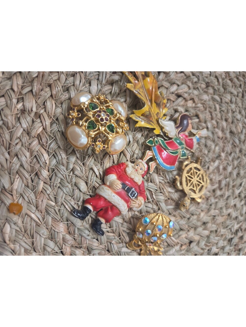 Vintage Brooches/ Ear Clips